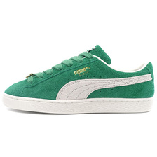 PUMA SUEDE FAT LACE ARCHIVE GREEN/WARM WHITE 393167-02画像