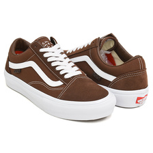 VANS SKATE OLD SKOOL NICK MICHEL BROWN / WHITE VN0A5FCBNWH画像