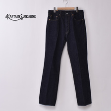 Kaptain Sunshine Skate Shoecut Denim Pants INDIGO ONEWASH KSBS105DZ画像