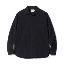 Buzz Rickson's WILLIAM GIBSON COLLECTION BLACK CHAMBRAY WORK SHIRTS BR29143画像