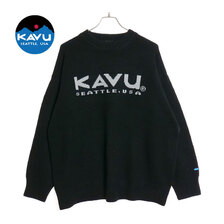 KAVU Logo Knit 19821919画像