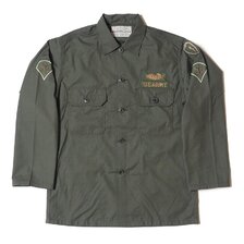 WAREHOUSE John Gluckow Lot JG-07 1960s PX Poplin Shirt ワッペン画像