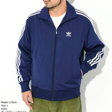 adidas Originals Firebird Track Top Jersey DARKBLUE/WHITE IN4682画像