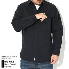 BIG MIKE Heavy Flannel L/S Shirt 102235205画像