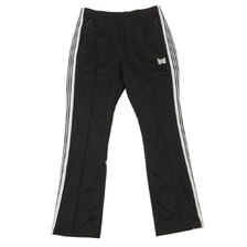 NEEDLES Narrow Track Pant MR511 BLACKxWHITE画像