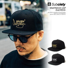 Subciety SNAPBACK CAP -theCREW- 106-86948画像
