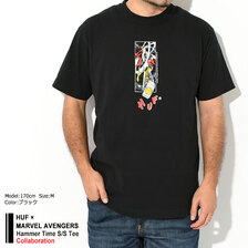 HUF &times; MARVEL AVENGERS Hammer Time S/S Tee TS02199画像