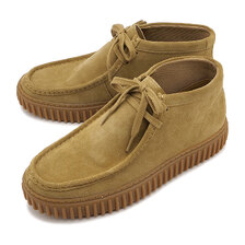 Clarks Torhill Hi DarkSand-Suede 26173663画像