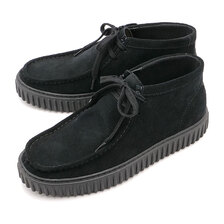 Clarks Torhill Hi Black-Sde 26173664画像