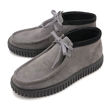 Clarks Torhill Hi DarkGrey-Sde 26173598画像