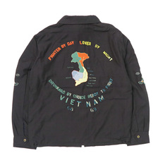 TAILOR TOYO Late 1960s Style Cotton Rayon Vietnam Jacket &ldquo;VIETNAM MAP&rdquo; (AGING MODEL) TT15395画像
