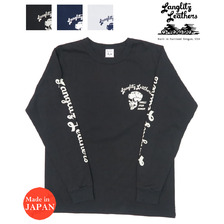 Langlitz Leathers 長袖 Tシャツ ロゴプリント LLC-004 DHC-1画像