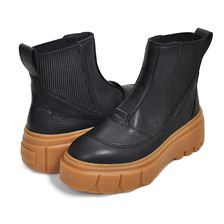 SOREL CARIBOU X BOOT CHELSEA WP BLACK GUM 2/NOIR GOMME 2 NL5014-010画像