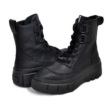 SOREL CARIBOU X BOOT LACE WP BLACK SEA SALT/NOIR SEL DE MER NL5015-010画像