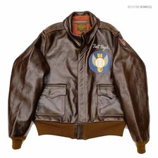 Buzz Rickson's Type A-2 No.23380 "ROUGHWEAR CLOTHING CO." 511th BOMB.SQ. "BALL BOYS" PATCH & HAND PAINT BR80628画像