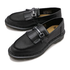 Dr.Martens ADRIAN SNAFFLE PEBBLE GRAIN LEATHER KILTIE LOAFERS 30962001画像