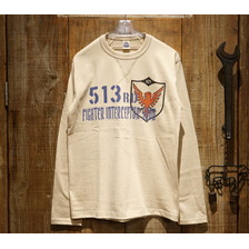 TOYS McCOY MILITARY LONG SLEEVE TEE 513RD FIS "MACH BUSTER" TMC2363画像