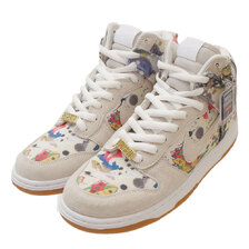 NIKE SB &times; Supreme DUNK HIGH OG QS Rammellzee FD8779-100画像