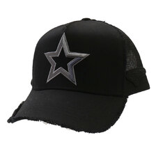YOSHINORI KOTAKE DESIGN &times; BEAMS STAR MESH CAP BLACK画像
