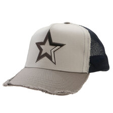 YOSHINORI KOTAKE DESIGN &times; BEAMS GOLF STAR MESH CAP NAVY画像