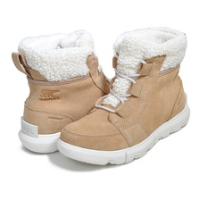 SOREL EXPLORER NEXT CARNIVAL WP CANOE SEA SALT/CANOE SEL DE MER NL5026-262画像