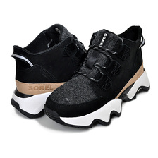 SOREL KINETIC IMPACT CARIBOU WP BLACK SEA SALT/NOIR SEL DE MER NL5039-010画像