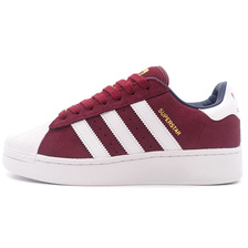 adidas SUPERSTAR XLG COLLEGE BURGUNDY/FTWR WHITE/COLLEGE NAVY IE9872画像
