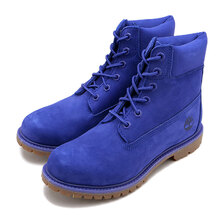 Timberland 6in Premium Boot Womens Waterproof BLUE A2R51画像