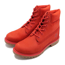 Timberland 6in Premium Boot Womens Waterproof RED A2R6B画像