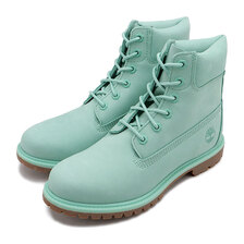 Timberland 6in Premium Boot Womens Waterproof LIGHT GREEN A412B画像