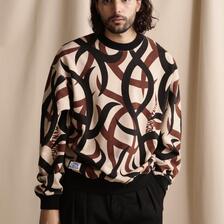 Schott WEB LIMITED/TRIBAL CAMO SWEAT 7823232010画像