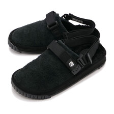 SHAKA SNUG CLOG BOA HAIRY SUEDE Black SK-261画像