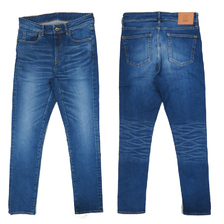JAPAN BLUE JEANS 12oz ハイパーストレッチ テーパードジーンズ ライトインディゴ JBAG11023A画像