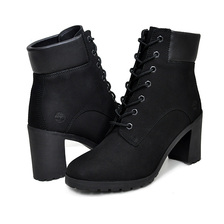 Timberland ALLINGTON LACE-UP 6INCH BOOT BLACK NUBUCK A1JVB画像