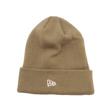 NEW ERA ベーシック カフニット ベージュ ホワイトフラッグ 12108834画像