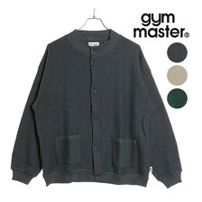 gym master ローゲージ鹿の子カーディガン G233720画像