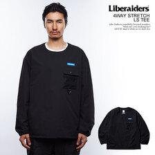 Liberaiders 4WAY STRETCH L/S TEE 755012303画像