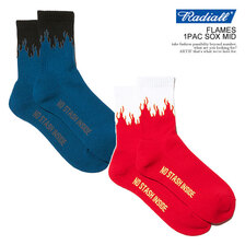 RADIALL FLAMES - 1PAC SOX MID RAD-PAC054画像