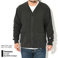 Champion Big Waffle Cardigan C3-Y407画像