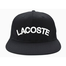 LACOSTE RK1273J Flat Visor Logo Cap画像