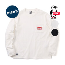 CHUMS CHUMS Logo Pocket Brushed L/S T-Shirt CH01-2306画像