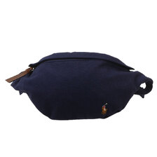 POLO RALPH LAUREN CANVAS WAIST PACK NAVY画像
