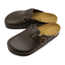 BIRKENSTOCK Boston NL Dark-Brown NARROW 0060103画像
