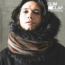 GLIMCLAP Paisley pattern reversible snood 15-115-GLA-CD画像