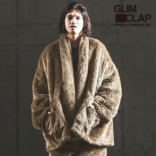 GLIMCLAP Faux fur gown like design jacket 15-123-GLA-CD画像