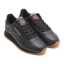 Reebok CLASSIC LEATHER BLACK 100008493画像