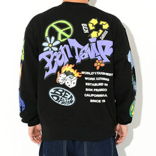 BEN DAVIS Around The World Crew Sweat C-23780049画像