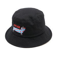 MULGA &times; CA4LA BUCKET HAT BLK CLB00203画像