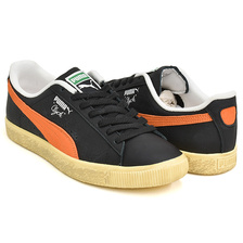 PUMA CLYDE VINTAGE PUMA BLACK / RICKIE ORANGE 394687-02画像
