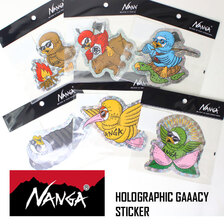 NANGA HOLOGRAPHIC GAAACY STICKER画像
